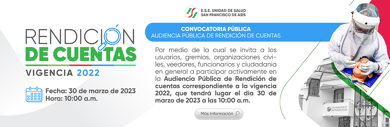 Rendicion de cuentas 2022